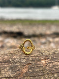 Oval Gold Ring